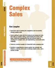 бесплатно читать книгу Complex Sales автора 