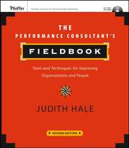 бесплатно читать книгу The Performance Consultant's Fieldbook автора 