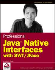 бесплатно читать книгу Professional Java Native Interfaces with SWT / JFace автора 