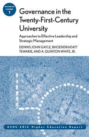 бесплатно читать книгу Governance in the Twenty-First-Century University: Approaches to Effective Leadership and Strategic Management автора Bhoendradatt Tewarie