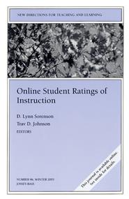 бесплатно читать книгу Online Student Ratings of Instruction автора D. Sorenson