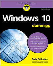 бесплатно читать книгу Windows 10 For Dummies автора 
