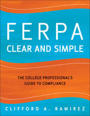 бесплатно читать книгу FERPA Clear and Simple автора 