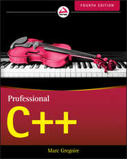 бесплатно читать книгу Professional C++ автора 