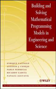 бесплатно читать книгу Building and Solving Mathematical Programming Models in Engineering and Science автора Enrique Castillo