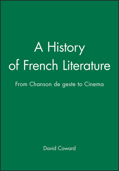 A History of French Literature