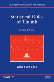 бесплатно читать книгу Statistical Rules of Thumb автора 