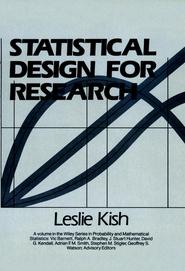 бесплатно читать книгу Statistical Design for Research автора 