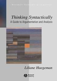 бесплатно читать книгу Thinking Syntactically автора 