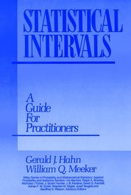 бесплатно читать книгу Statistical Intervals автора Gerald Hahn
