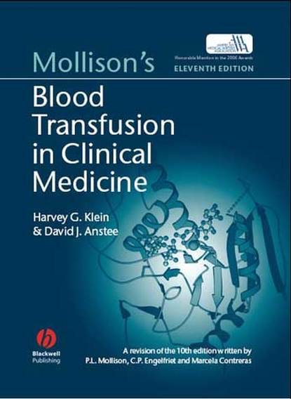 Mollison's Blood Transfusion in Clinical Medicine