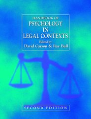 бесплатно читать книгу Handbook of Psychology in Legal Contexts автора David Carson