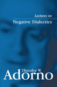 бесплатно читать книгу Lectures on Negative Dialectics автора 