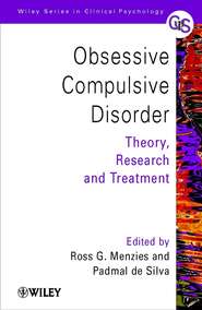 бесплатно читать книгу Obsessive-Compulsive Disorder автора Ross Menzies