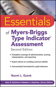 бесплатно читать книгу Essentials of Myers-Briggs Type Indicator Assessment автора 