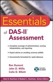 бесплатно читать книгу Essentials of DAS-II Assessment автора Ron Dumont