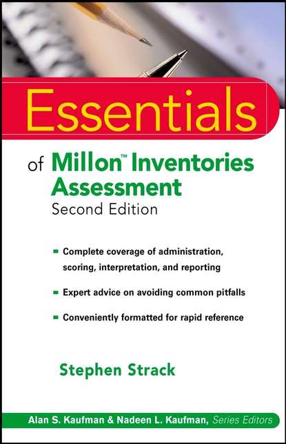 Essentials of Millon Inventories Assessment