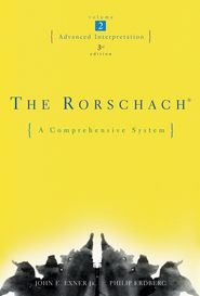 бесплатно читать книгу The Rorschach, Advanced Interpretation автора Philip Erdberg