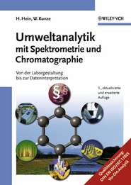 бесплатно читать книгу Umweltanalytik mit Spektrometrie und Chromatographie автора Wolfgang Kunze