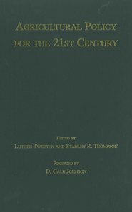 бесплатно читать книгу Agricultural Policy for the 21st Century автора Luther Tweeten