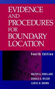 бесплатно читать книгу Evidence and Procedures for Boundary Location автора Donald Wilson