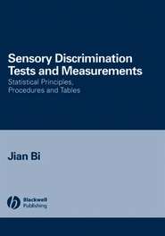 бесплатно читать книгу Sensory Discrimination Tests and Measurements автора Jian Bi