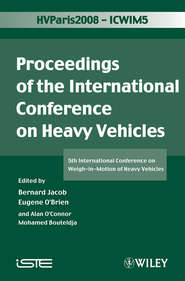 бесплатно читать книгу ICWIM 5, Proceedings of the International Conference on Heavy Vehicles автора Eugene O'Brien