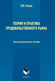 бесплатно читать книгу Теория и практика продовольственного рынка автора Людмила Усенко