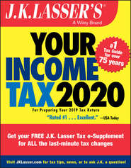 бесплатно читать книгу J.K. Lasser's Your Income Tax 2020 автора  Коллектив авторов