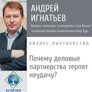 бесплатно читать книгу Почему деловые партнерства терпят неудачу: причины автора Андрей Игнатьев