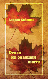 бесплатно читать книгу Стихи на опавшем листе автора Андрей Бабожен