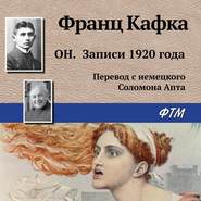 бесплатно читать книгу Он. Записи 1920 года автора Франц Кафка