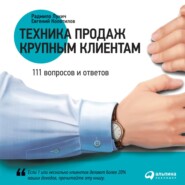 бесплатно читать книгу Техника продаж крупным клиентам. 111 вопросов и ответов автора Радмило Лукич