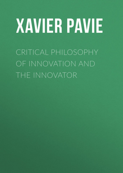 Critical Philosophy of Innovation and the Innovator