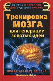бесплатно читать книгу Тренировка мозга для генерации золотых идей. Школа Эдварда де Боно автора Валентин Штерн