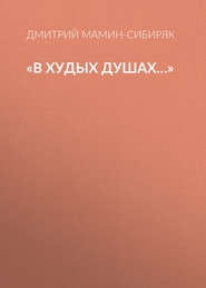 бесплатно читать книгу «В худых душах…» автора Дмитрий Мамин-Сибиряк