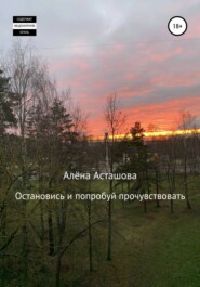 бесплатно читать книгу Остановись и попробуй прочувствовать автора Алёна Асташова