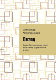 бесплатно читать книгу Взгляд. Каким бессмысленным может быть взгляд, устремленный в себя.. автора Александр Черногрицкий