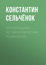 бесплатно читать книгу Организационно-экономическая психология автора Константин Сельчёнок