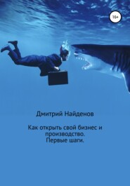 бесплатно читать книгу Как открыть свой бизнес и производство. Первые шаги автора Дмитрий Найденов