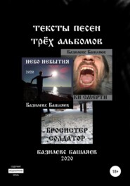 бесплатно читать книгу Тексты песен трёх альбомов автора Базилевс Башляев