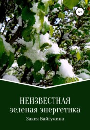 бесплатно читать книгу Неизвестная зеленая энергетика автора Закия Байгужина