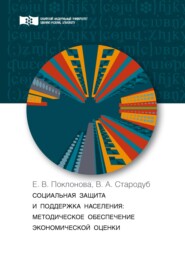 бесплатно читать книгу Социальная защита и поддержка населения. Методическое обеспечение экономической оценки автора Елена Поклонова