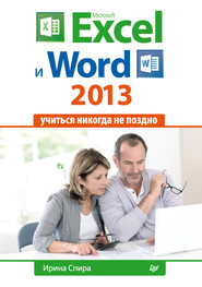 бесплатно читать книгу Microsoft Excel и Word 2013: учиться никогда не поздно. автора Ирина Спира