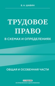 бесплатно читать книгу Трудовое право в схемах и определениях автора Василий Шавин