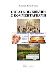 бесплатно читать книгу Цитаты из библии с комментариями автора Виктор Лексин