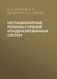 бесплатно читать книгу Нестационарные режимы горения конденсированных систем автора Александр Жуков