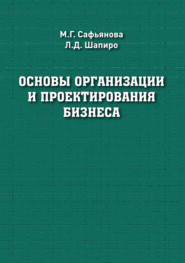 бесплатно читать книгу Основы организации и проектирования бизнеса автора Маргарита Сафьянова