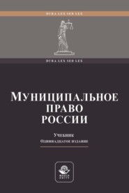 бесплатно читать книгу Муниципальное право России автора  Коллектив авторов