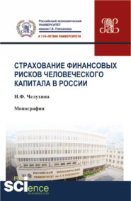 бесплатно читать книгу Страхование финансовых рисков человеческого капитала в России. (Бакалавриат). Монография. автора Наталья Челухина